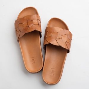 Braided Leather Sandal